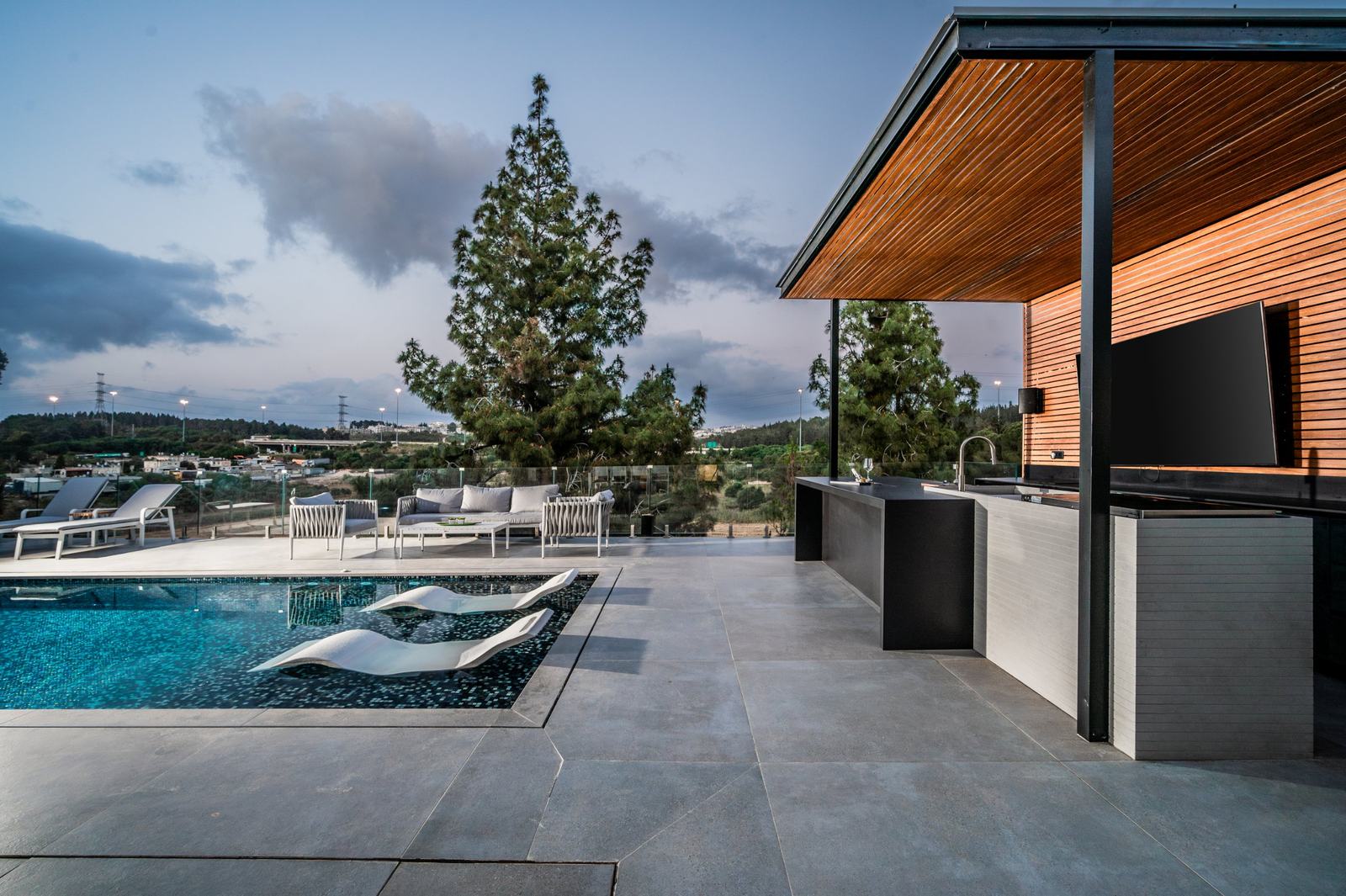 Outdoor kitchens and aerials, photographed by Re-Capture